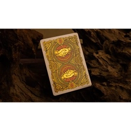 Mazzo di carte Deal with the Devil (Golden Contract) UV Foiled Edition Playing Cards by Darkside Playing Card Co