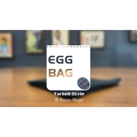 EGG BAG BLUE PLAID by Bacon Magic