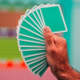 Mazzo di carte Summer NOC Pro Sunrise (Teal) Playing Cards