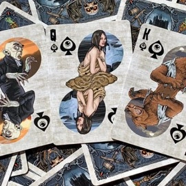 Mazzo di carte Gilded Bicycle Monster V2 Playing Cards