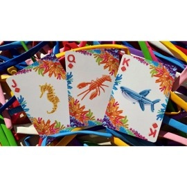 Mazzo di carte Bicycle Balloon Stripper (Ocean) Playing Cards