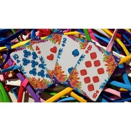 Mazzo di carte Bicycle Balloon Stripper (Ocean) Playing Cards