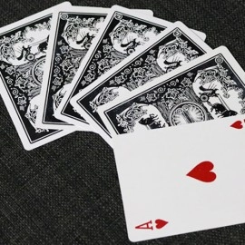 Acrobatic Cards and Two Cards Monte - Combo Pack by Uday