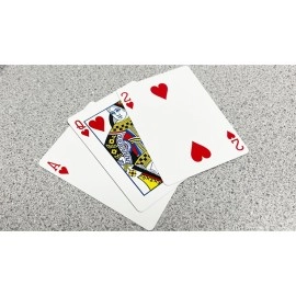 Mazzo di carte Bicycle 2 Faced Red (Mirror Deck Same on both sides) Playing Card