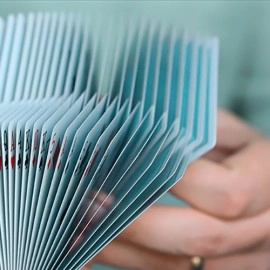 Mazzo di carte Cold Foil Black Roses Hotel Playing Cards