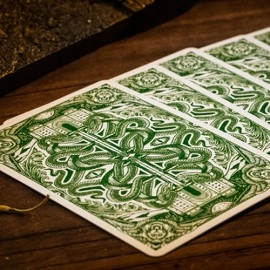 Mazzo di carte Babylon (Forest Green) Playing Cards by Riffle Shuffle