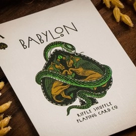 Mazzo di carte Babylon (Forest Green) Playing Cards by Riffle Shuffle
