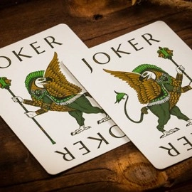 Mazzo di carte Babylon (Forest Green) Playing Cards by Riffle Shuffle