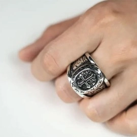 PITATA VibRing (Cross / Size 12) by PITATA MAGIC