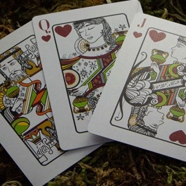 Mazzo di carte Fillide: A Sicilian Folk Tale Playing Cards V2 (Terra) by Jocu
