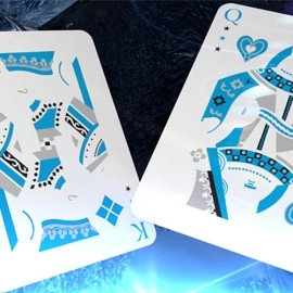 Mazzo di carte Ice Falcon Throwing Cards by Rick Smith Jr. and De'vo