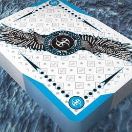 Mazzo di carte Ice Falcon Throwing Cards by Rick Smith Jr. and De'vo