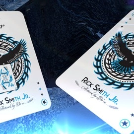 Mazzo di carte Ice Falcon Throwing Cards (Foil) by Rick Smith Jr. and De'vo