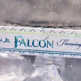 Mazzo di carte Ice Falcon Throwing Cards (Foil) by Rick Smith Jr. and De'vo