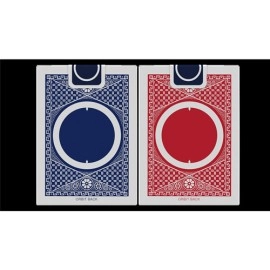 Mazzo di carte Orbit Tally Ho Circle Back (Blue) Playing Cards