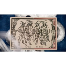 Mazzo di carte 3 Musketeer Playing Cards by Kings Wild Project