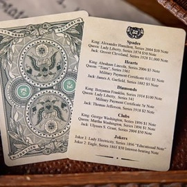 Mazzo di carte OG FEDERAL 52 Playing Cards by Kings Wild Project