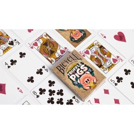 Mazzo di carte Bicycle Super Truffle Pigs Playing Cards
