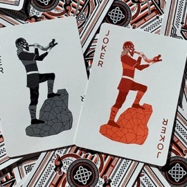 Mazzo di carte Gilded Bicycle Viking Playing Cards