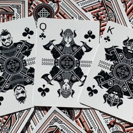 Mazzo di carte Gilded Bicycle Viking Playing Cards