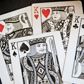 Mazzo di carte BosKarta HH Gilded Playing Cards by Wounded Corner