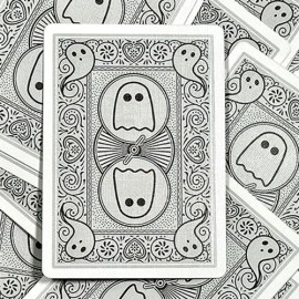 Mazzo di carte Bicycle Boo Back Playing Cards (Grey)