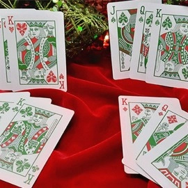 Mazzo di carte Bicycle Vintage Christmas  by Collectable Playing Cards