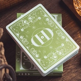 Mazzo di carte Smoke & Mirrors V8, Green (Standard) Edition Playing Cards by Dan & Dave
