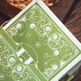 Mazzo di carte Smoke & Mirrors V8, Green (Standard) Edition Playing Cards by Dan & Dave