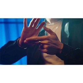 The Halo Project (Silver) Size 10 (Gimmicks and Online Instructions) by Patrick Kun