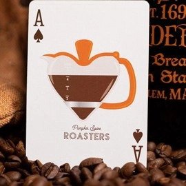Mazzo di carte ROASTERS V2 Pumpkin Spice Playing Cards by OPC