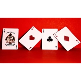 Mazzo di carte Chancers Playing Cards Red Edition Matte Tuck by Good Pals