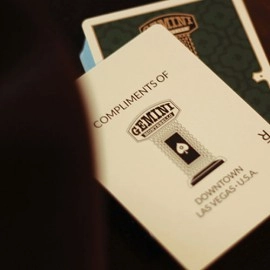 Mazzo di carte Gemini Casino Phthalo Green Playing Cards by Gemini
