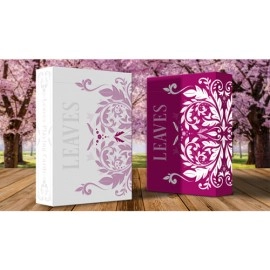 Wooden Leaves Summer Box Set Playing Cards by Dutch Card House Company