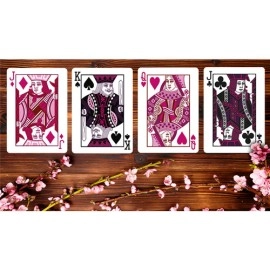 Mazzo di carte Leaves Summer Collector's White (Number Seal) Playing Cards by Dutch Card House Company