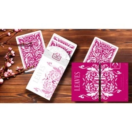 Mazzo di carte Leaves Summer Collector's White (Number Seal) Playing Cards by Dutch Card House Company