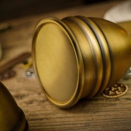 Artistic Combo Cups and Balls (Brass) by TCC