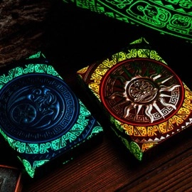 Mazzo di carte Gilded Maya Moon Playing Cards