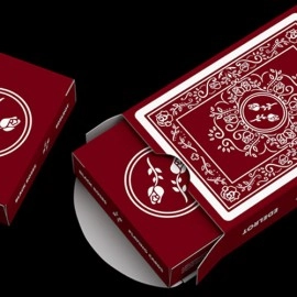 Mazzo di carte Black Roses Edelrot Mini Playing Cards (Collector's Box)