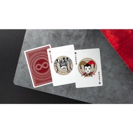 Mazzo di carte Continuum Playing Cards (Burgundy)