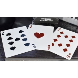 Mazzo di carte Euchre Loner Hand Playing Cards by Midnight Cards
