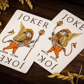 Mazzo di carte Babylon Golden Wonders Foiled Edition Playing Cards by Riffle Shuffle