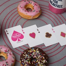 Mazzo di carte DeLand's Donut Shop Playing Cards