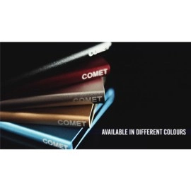 Comet Brown Leather Gold Shell (Gimmicks and Online Instruction) by Andrew Dean