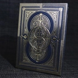 Mazzo di carte Oath Standard (Navy Blue) Playing Cards by Lotrek