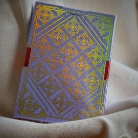 Mazzo di carte Oxalis V3 Purple Holographic Special Edition Playing Cards