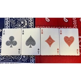 Mazzo di carte Bicycle Bandana (Blue) Playing Cards