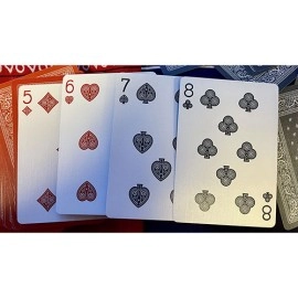 Mazzo di carte Bicycle Bandana Stripper (Blue) Playing Cards