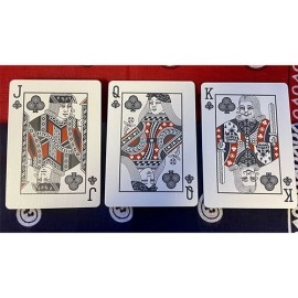 Mazzo di carte Bicycle Bandana Stripper (Blue) Playing Cards