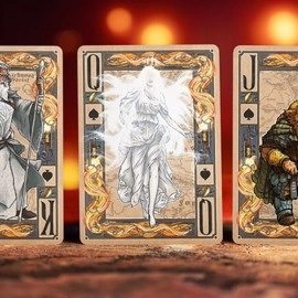 Mazzo di carte The Lord of the Rings - Two Towers Playing Cards (Gilded Edition) by Kings Wild